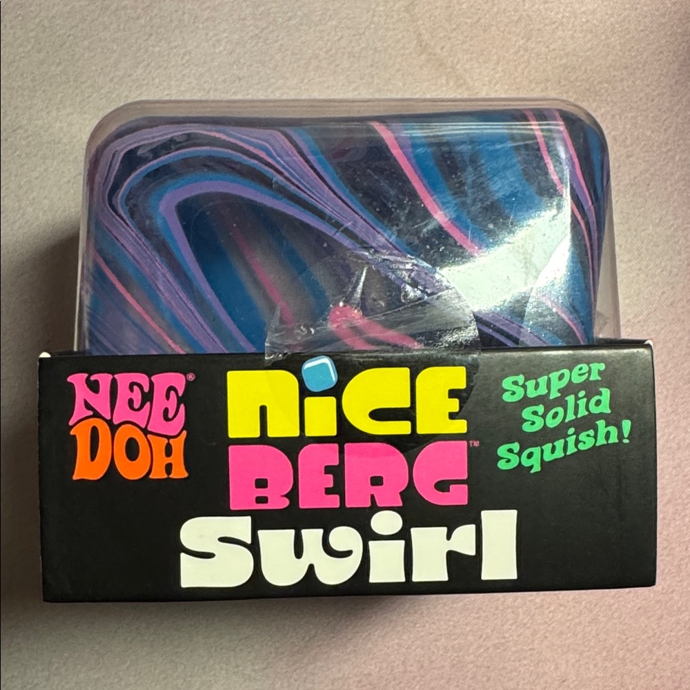 Needoh Nice Berg Swirl Squishy